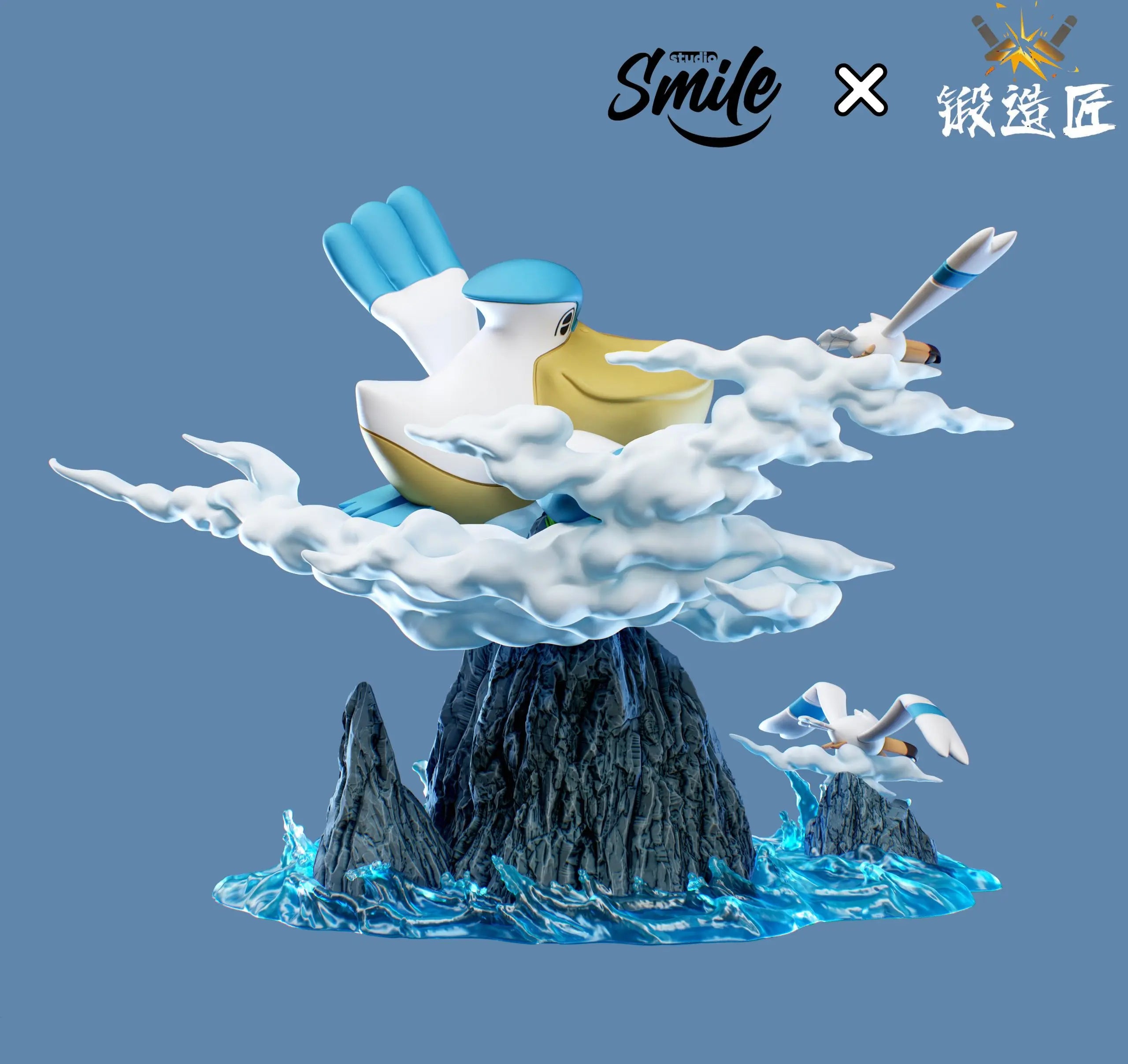 Smile Studio & Duan Zao Jiang Studio - Pokémon Water Ecology Series #1 Pelipper Evolution Ecology