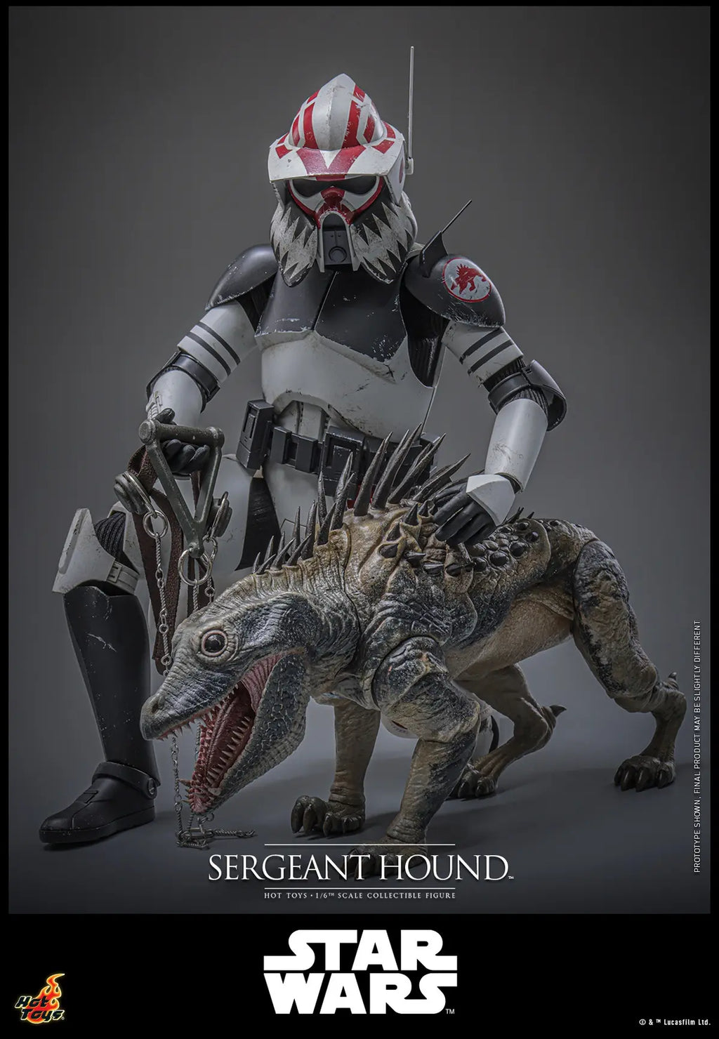 Hottoys - Sergeant Hound 1/6 Scale Collectible Figure TMS167 (Licensed)