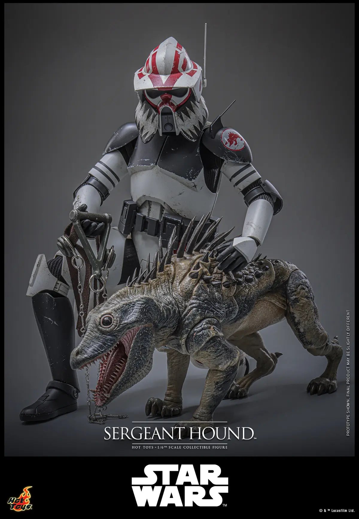 Hottoys - Sergeant Hound 1/6 Scale Collectible Figure TMS167 (Licensed)