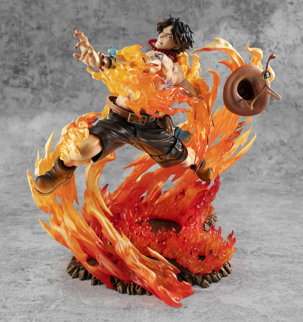 Megahouse - One Piece Portgas D. Ace Portrait Of Pirates Maximum 15th Limited Ver. (Licensed)