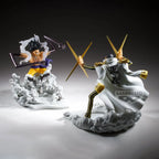 BANPRESTO - ONE PIECE SENKOZEKKEI MONKEY D LUFFY GEAR4 & BORSALINO (Licensed)