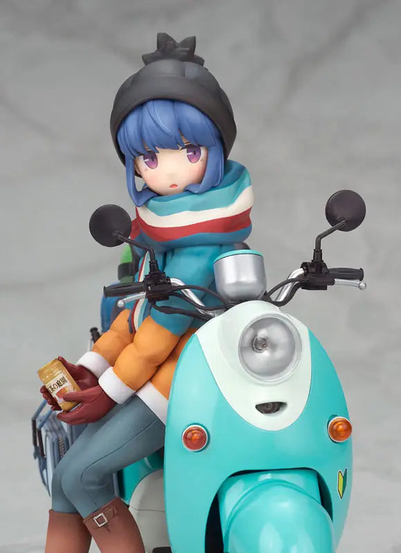 Alter - Yuru Camp Rin Shima with Scooter 1/10 Complete Figure (Licensed)