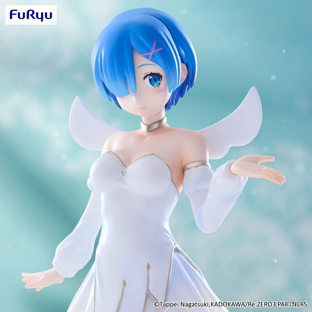 FURYU - Re:ZERO -Starting Life in Another World- BiCute Pure Figure Rem Little Wings (Licensed)
