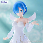 FURYU - Re:ZERO -Starting Life in Another World- BiCute Pure Figure Rem Little Wings (Licensed)