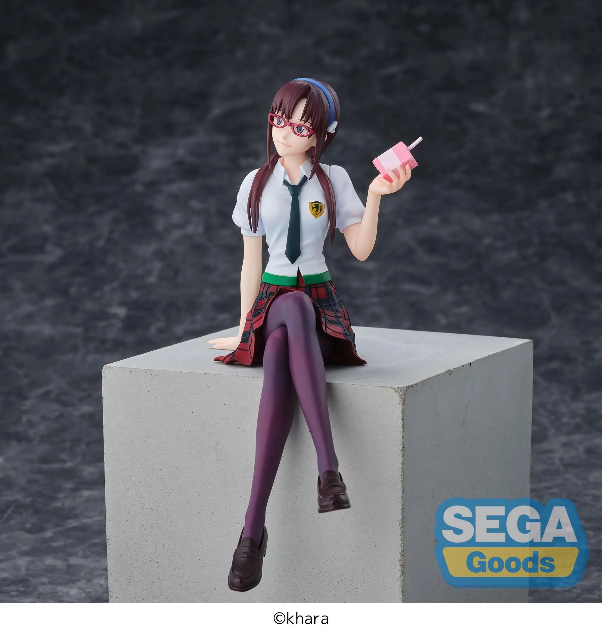 SEGA - Evangelion: New Theatrical Edition PM Perching Figure Mari Makinami Illustrious (Licensed)