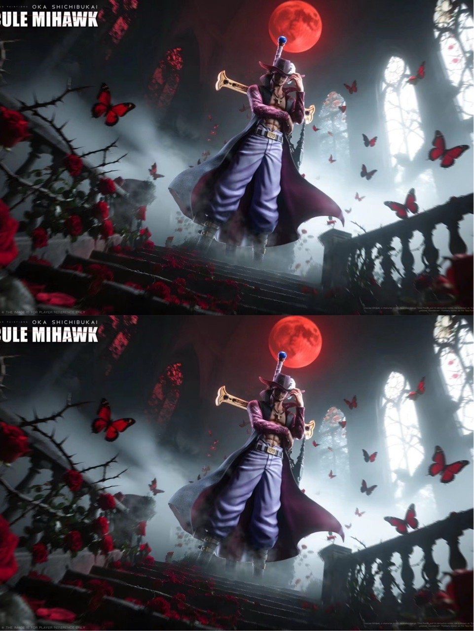 As Studio - Oka Shichibukai #8 Mihawk One Piece