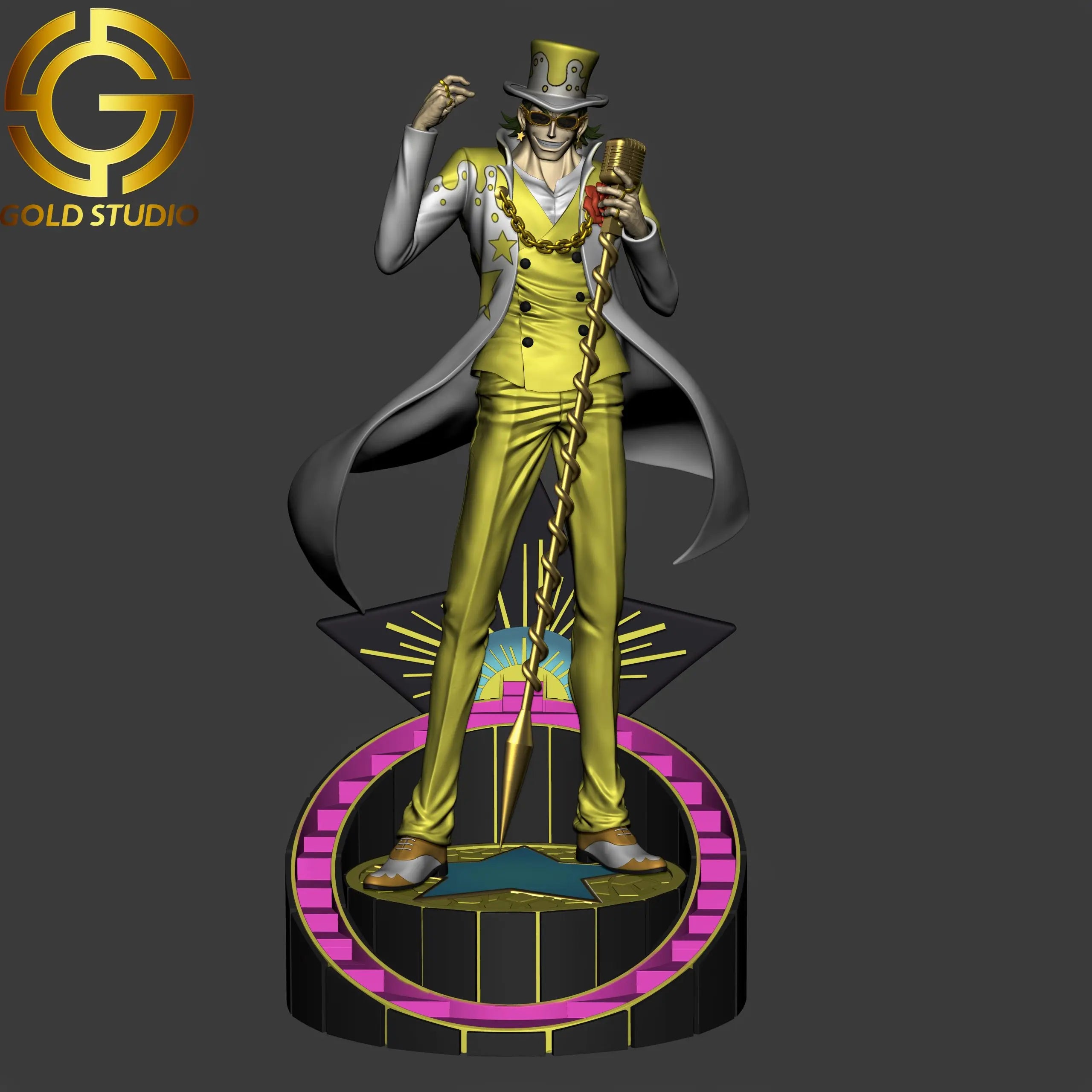 GOLD Studio - One Piece Golden Emperor Tesoro