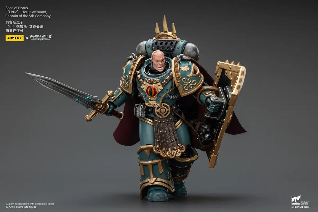 JOYTOY - Sons of Horus 'Little’ Horus Aximand,Captain of the 5th Company JT01833 (Licensed)