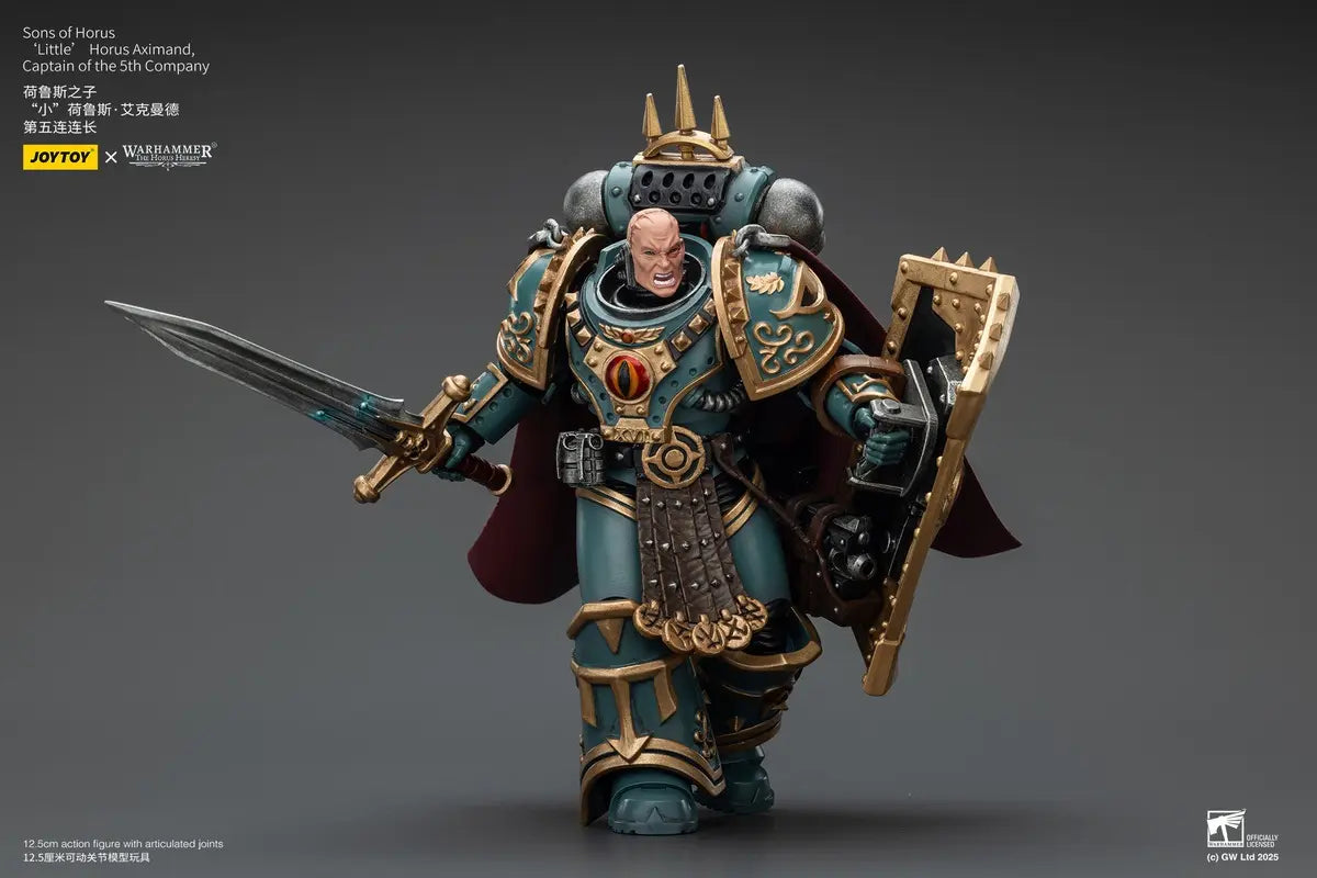 JOYTOY - Sons of Horus 'Little’ Horus Aximand,Captain of the 5th Company JT01833 (Licensed)