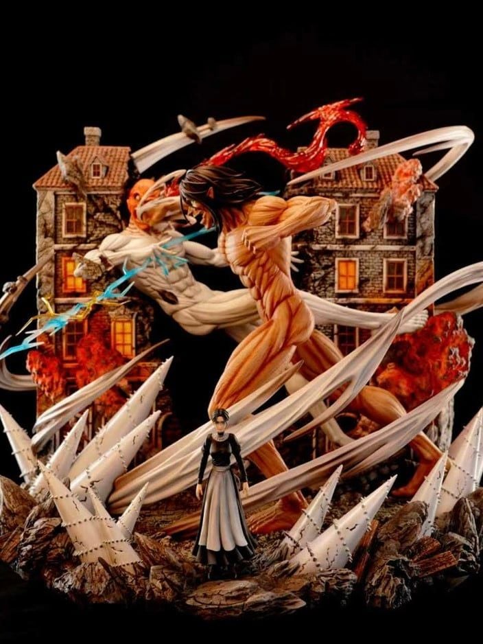 TITAN Studio - The Great Titan 01 War Hammer Titan VS. Attack Titan Attack on Titan