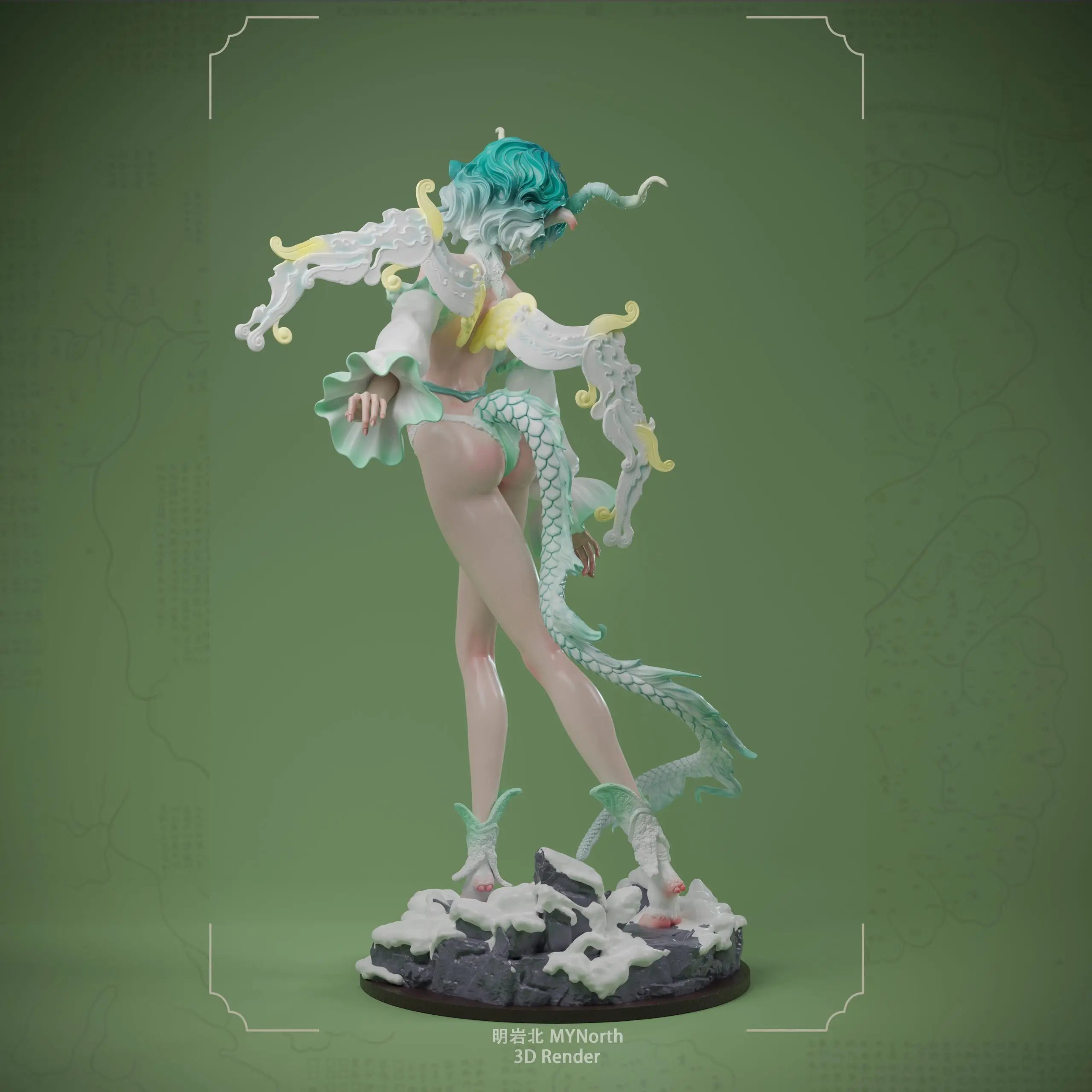 ZN Studio - Original Shanhai Bai Ze White Model Kit