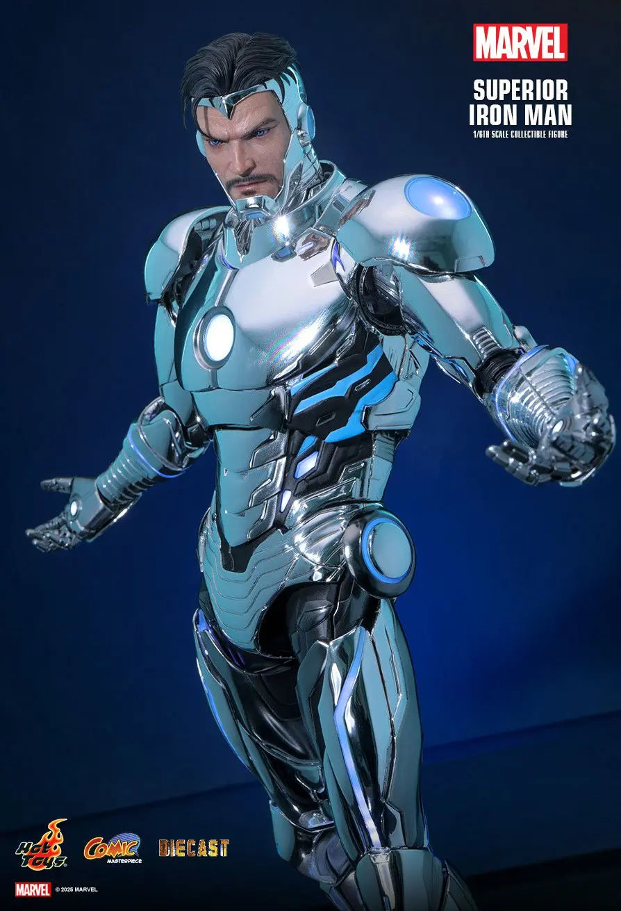 Hottoys - Marvel Comics Superior Iron Man 1/6th scale Collectible Figure CMS026D73 (Licensed)