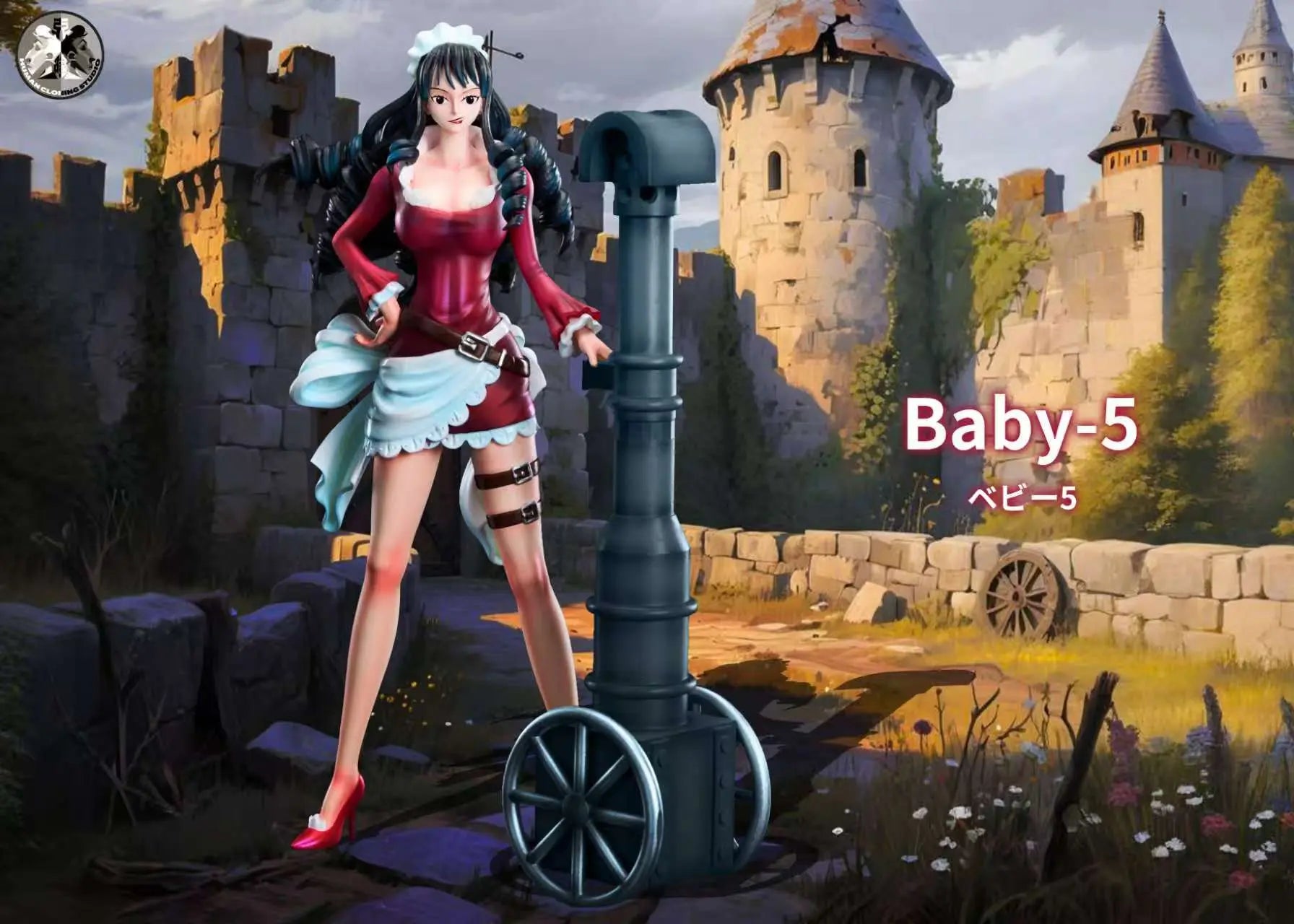 Clone Studio - One Piece Donquixote Pirates Buffalo & Baby-5 & Senor