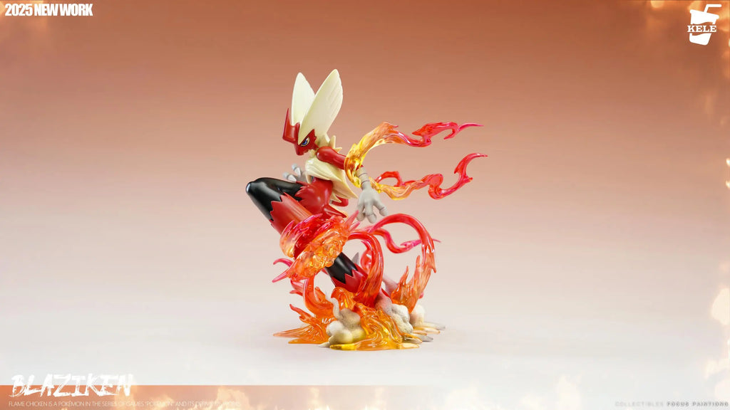 KELE Studio - Pokémon Pokédex 1/20 Series #3 mega Blaziken