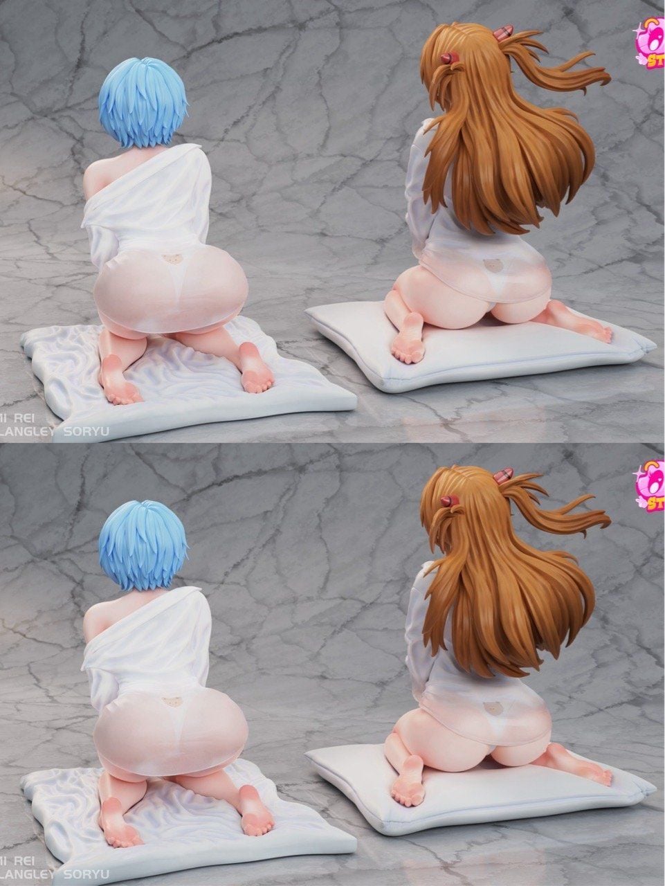 Tu tu Studio - Soryu Asuka Langley and Ayanami Rei Eva