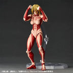 Kaiyodo - Revoltech Amazing Yamaguchi Attack on Titan Armored Titan & Female Titan (Licensed)