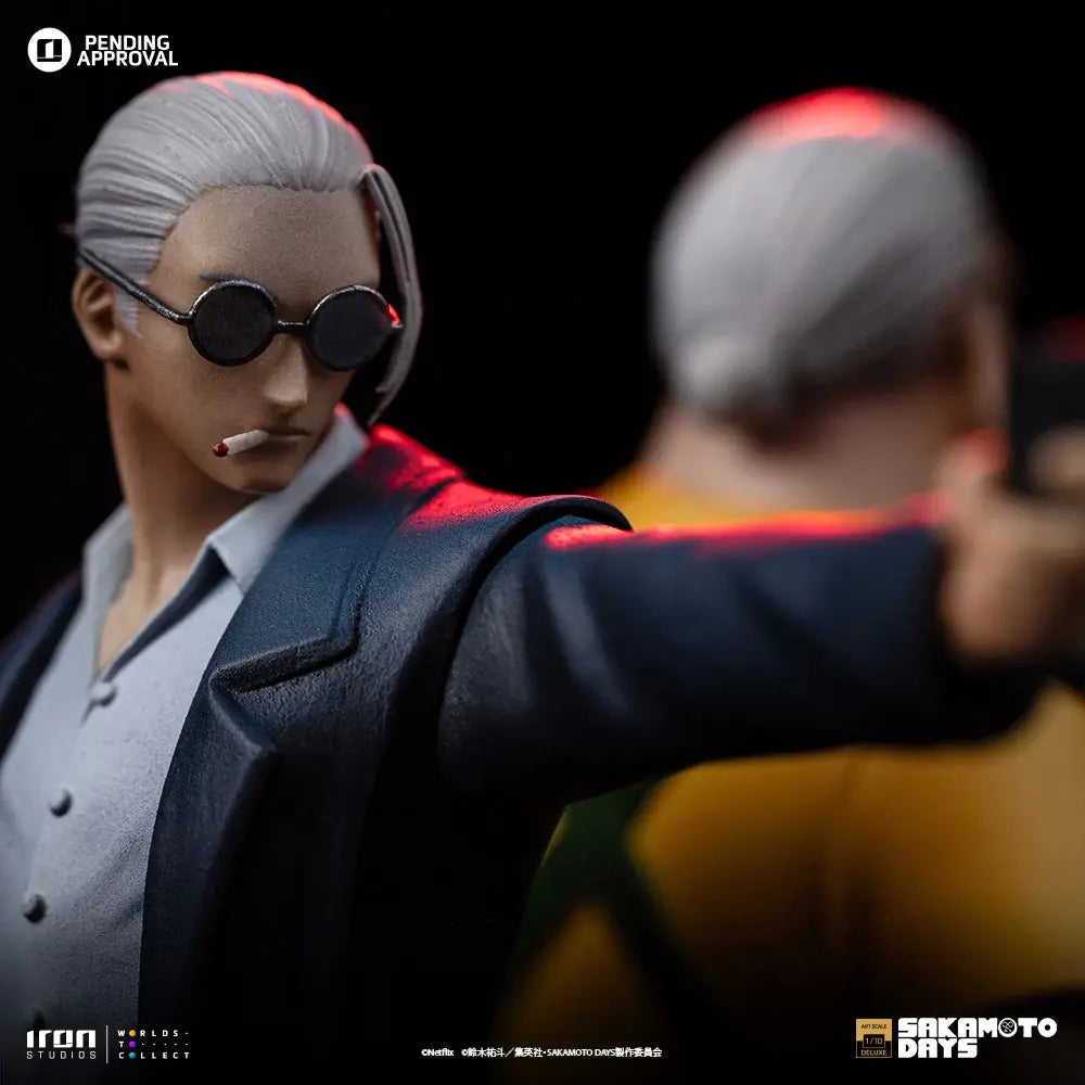 Iron Studio - Sakamoto Days 1/10 Taro Sakamoto Statue NETFX129725-10 NETFX127525-10 (Licensed)