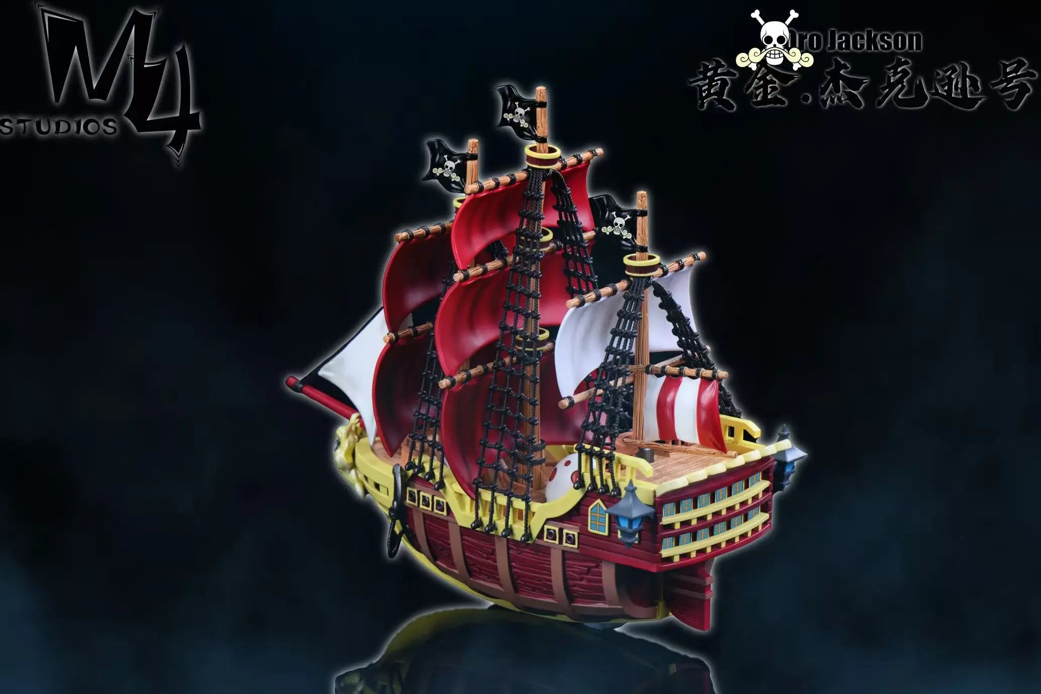 M4 Studio - One Piece Roger Pirates Ship Oro Jackson