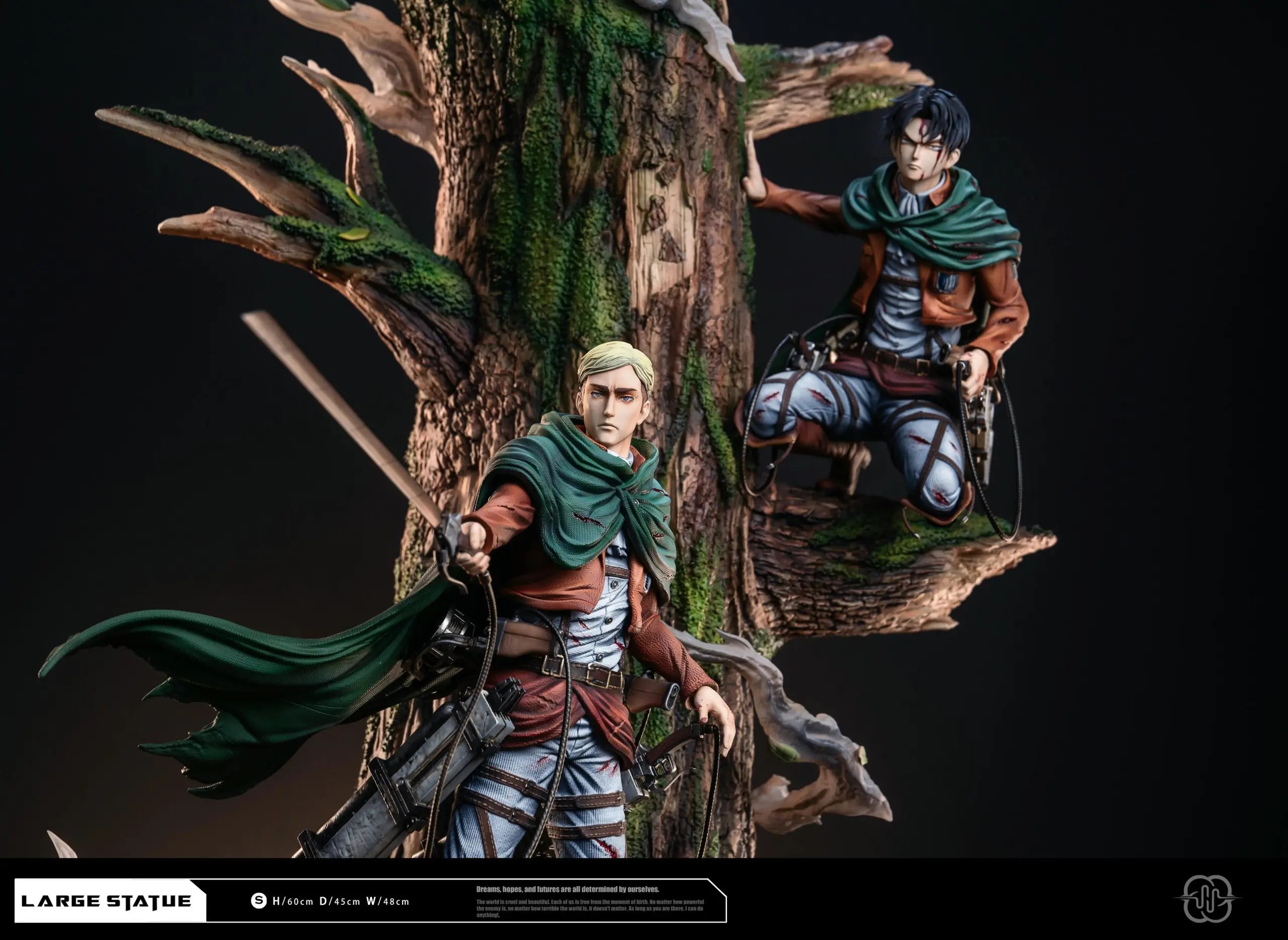Hertz Studio - Attack On Titan The Sharpest Sword Levi & Erwin