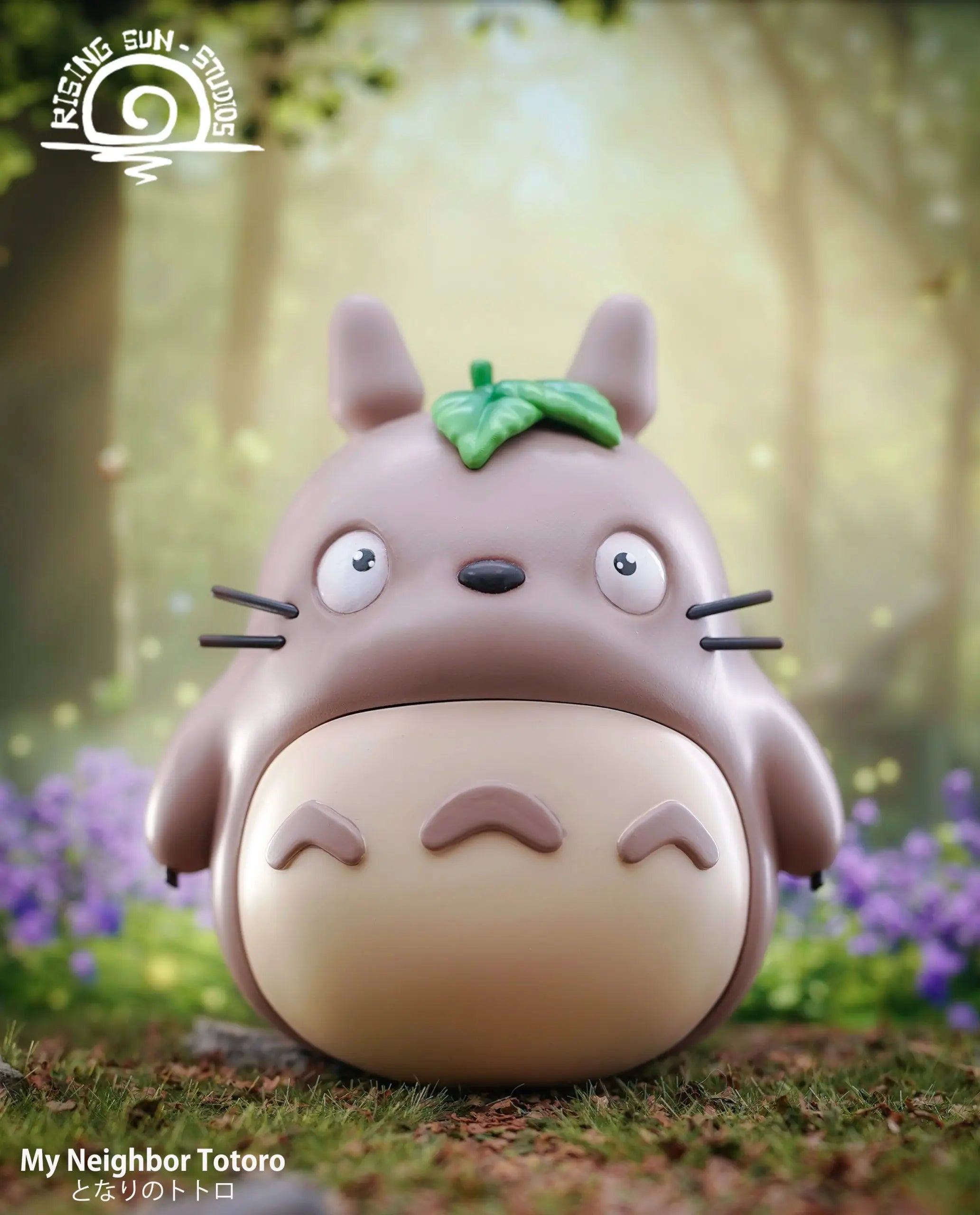 Rising Sun Studio - Spirited Away & My Neighbor Totoro Hayao Miyazaki Daruma Series #1 No Face man & Totoro
