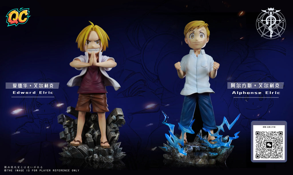 Qi Chen Studio - Fullmetal Alchemist Edward Elric & Alphonse Elric