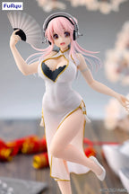 FURYU - SoniComi (Super Sonico) Sonico Trio-Try-iT Figure White China Dress ver. (Licensed)