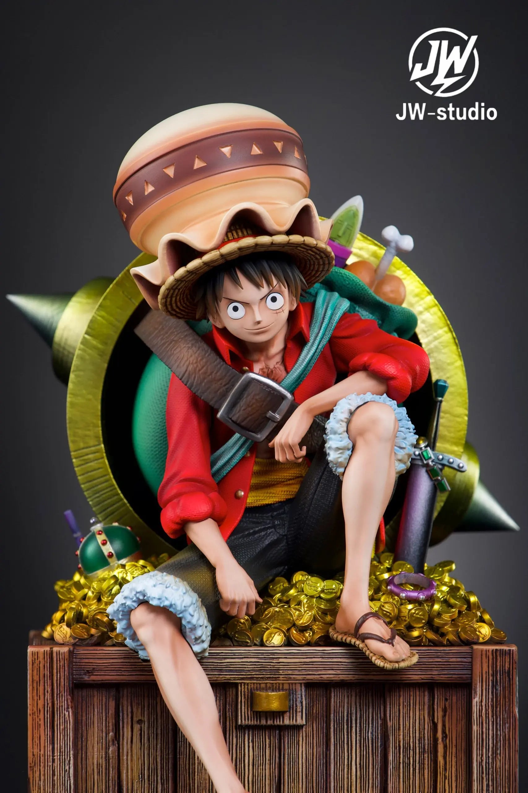 Jw Studio - One Piece Straw Hat Pirates No. 2 Monkey D. Luffy