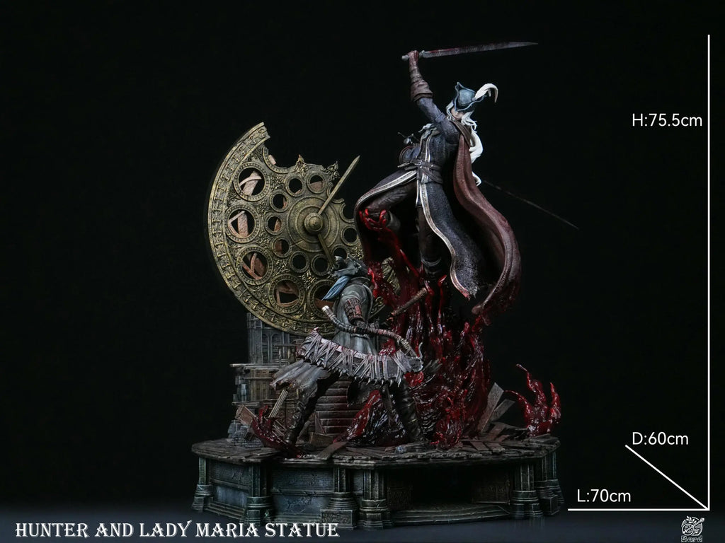 Bard Studio - Bloodborne Fight in the Astral Clock Tower Lady Maria vs. Hunter