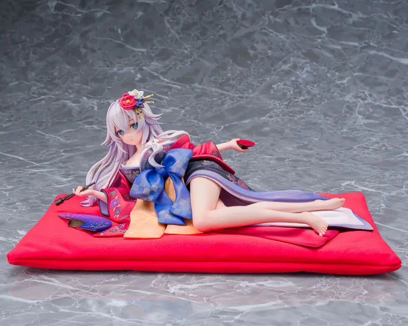 KADOKAWA - "Neptunia x SENRAN KAGURA: Ninja Wars" Purple Heart / Black Heart Kimono Ver. Dual Figure Set 1/7 Complete Figure (Licensed)