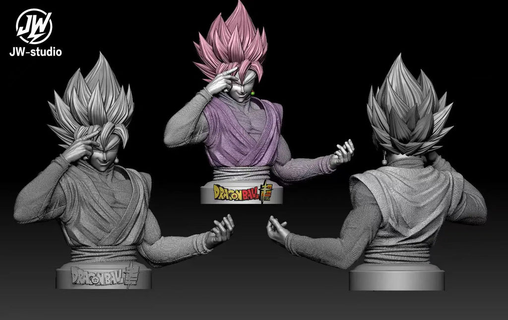 JW Studio - Pink Goku Bust Dragon Ball