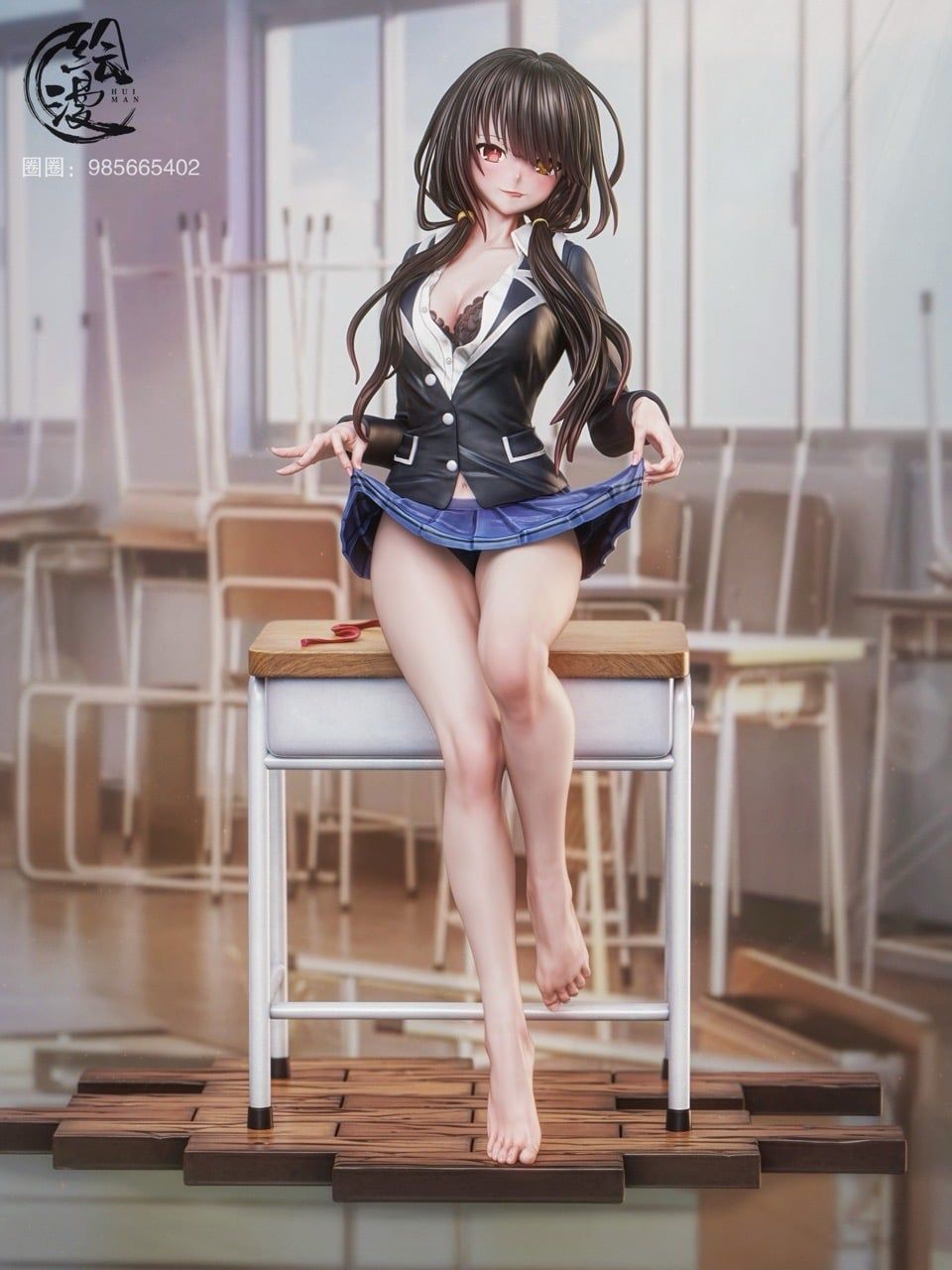 Hui Man Studio - Tokisaki Kurumi School Uniform Date A Live