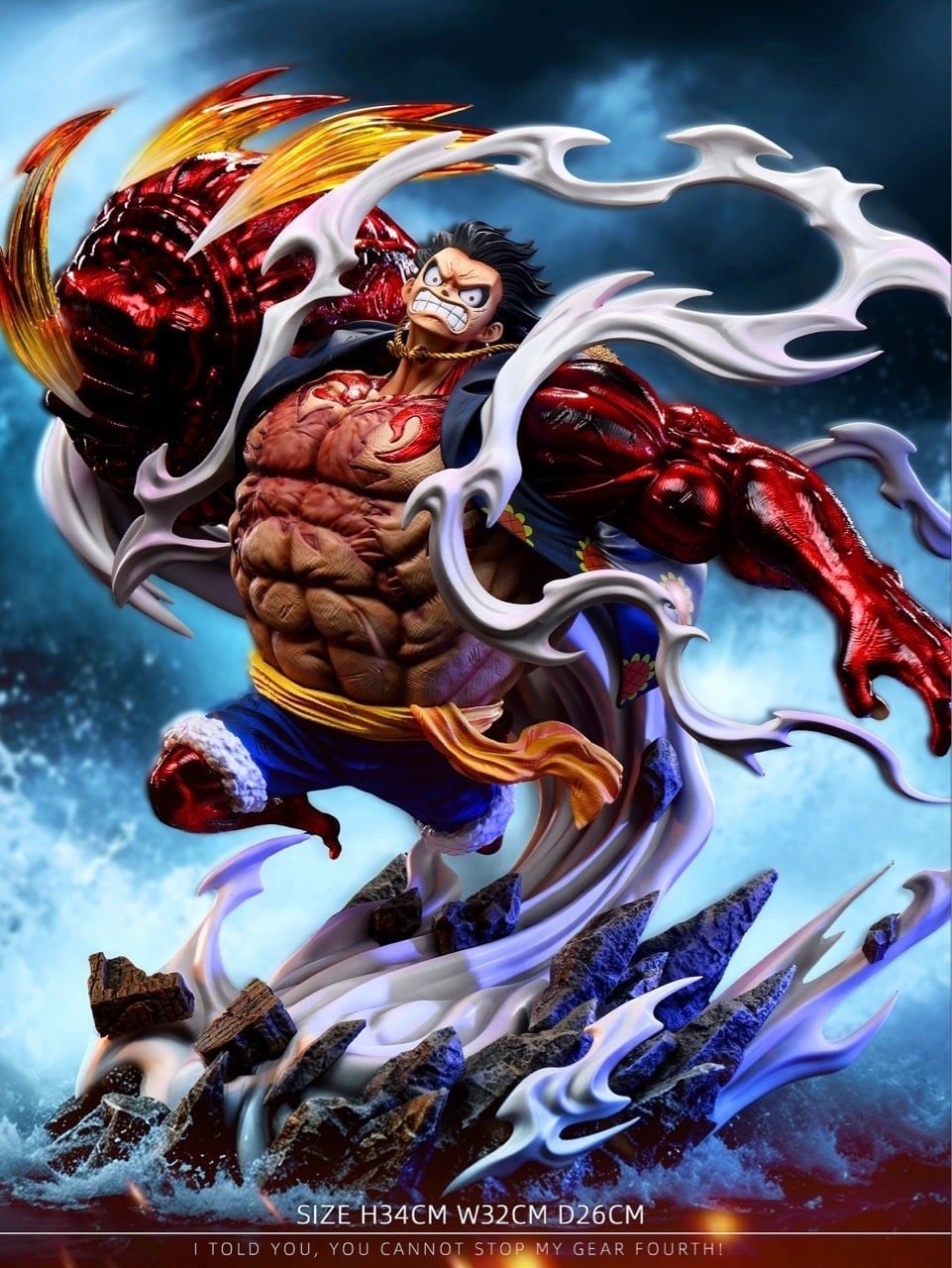 PHOTONS Studio Luffy Gear 4 One Piece