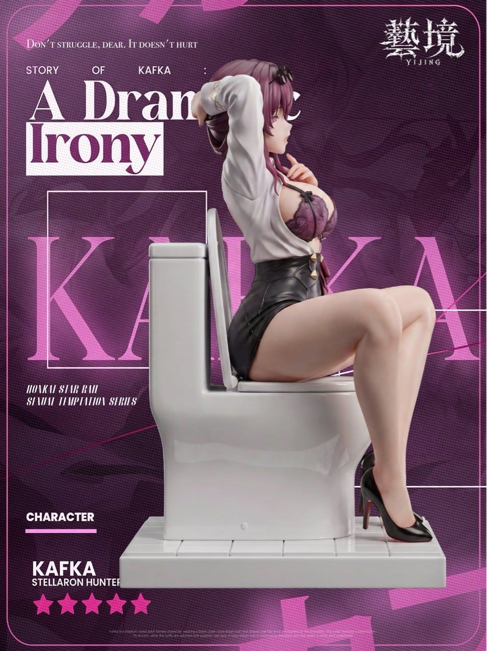 Kafka Honkai Star Rail figura resina