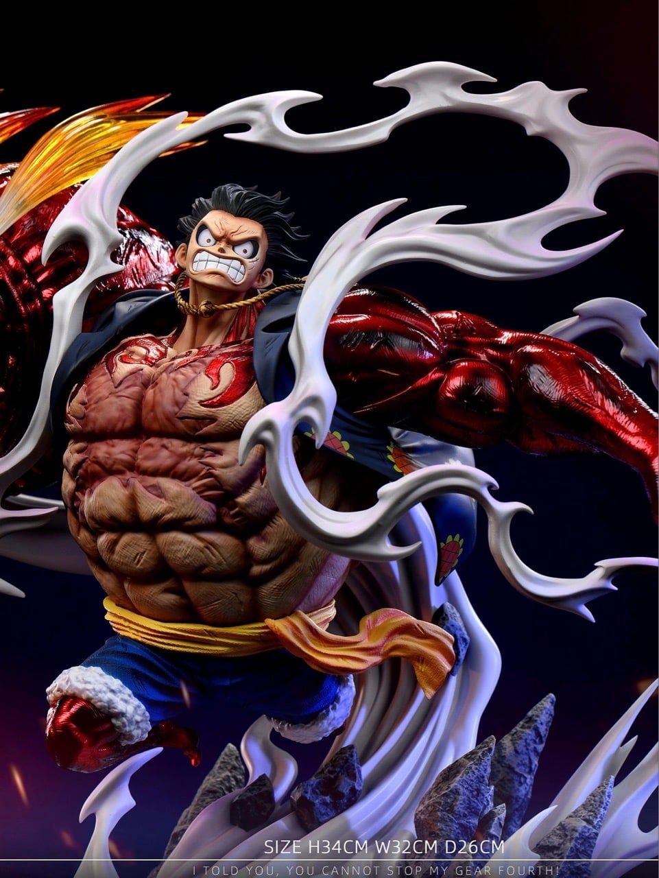 PHOTONS Studio Luffy Gear 4 One Piece
