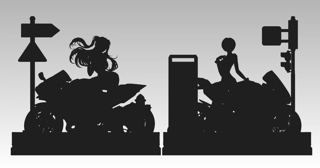 KOL Brother Studio - Neon Genesis Evangelion Motorcycle Ayanami Rei