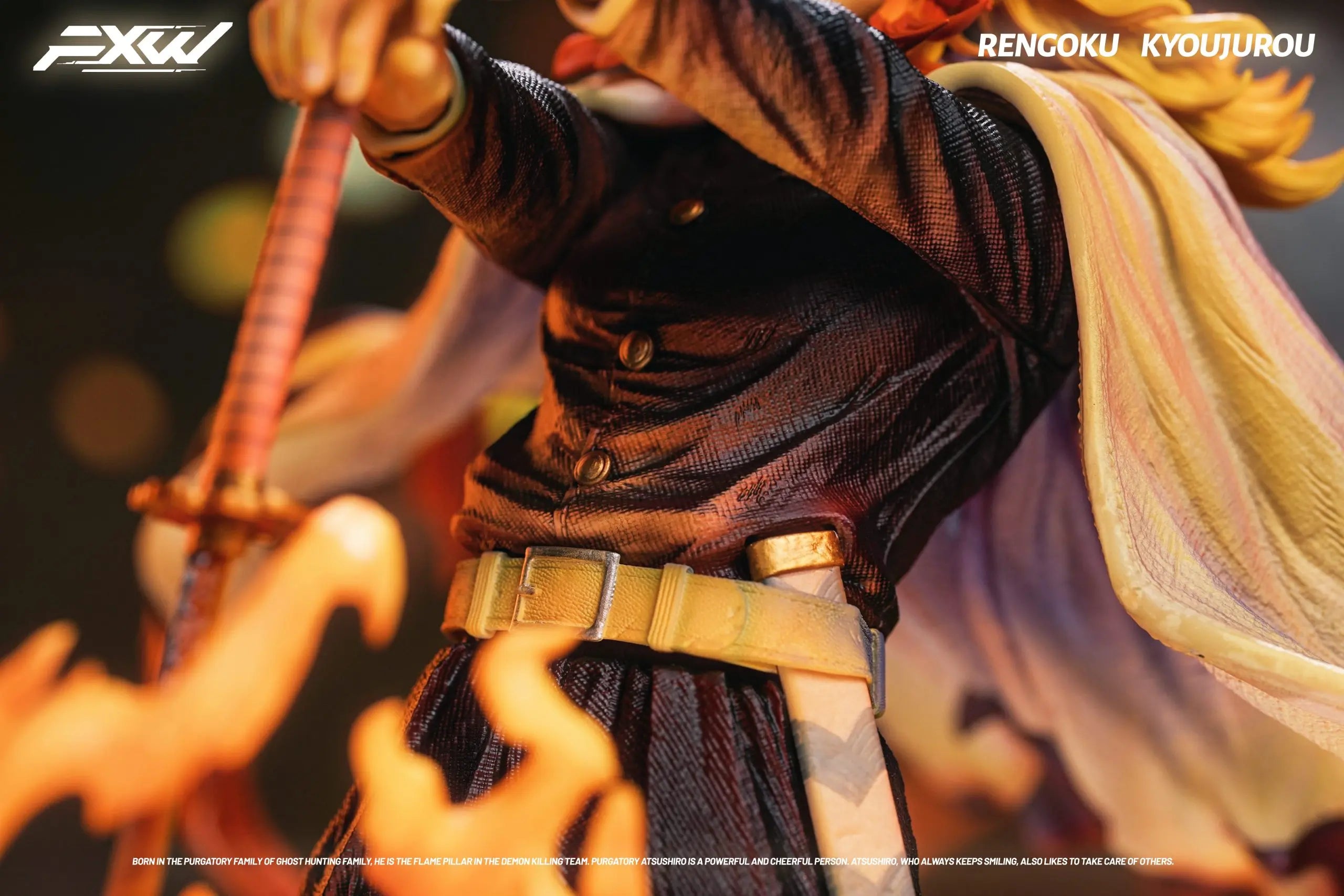FXW Studio - Demon Slayer Nine Hashira Series Flame Hashira Rengoku Kyojuro