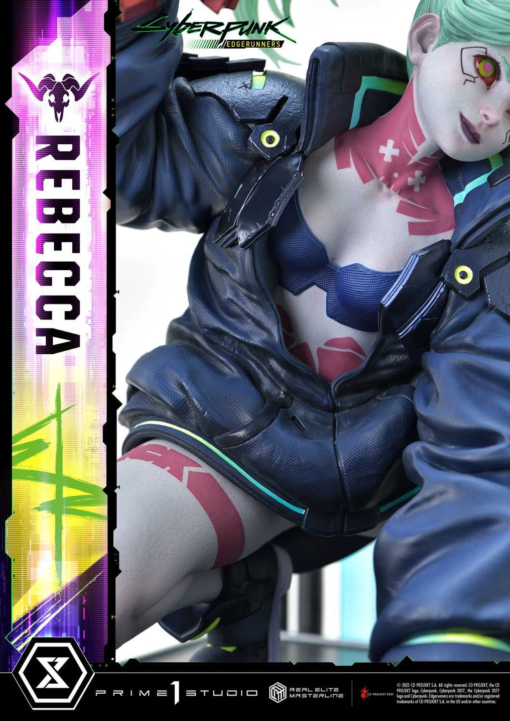 Prime 1 Studio - Real Elite Masterline Cyberpunk: Edgerunners Rebecca REMCP-03 REMCP-03DX REMCP-03DXS (Licensed)