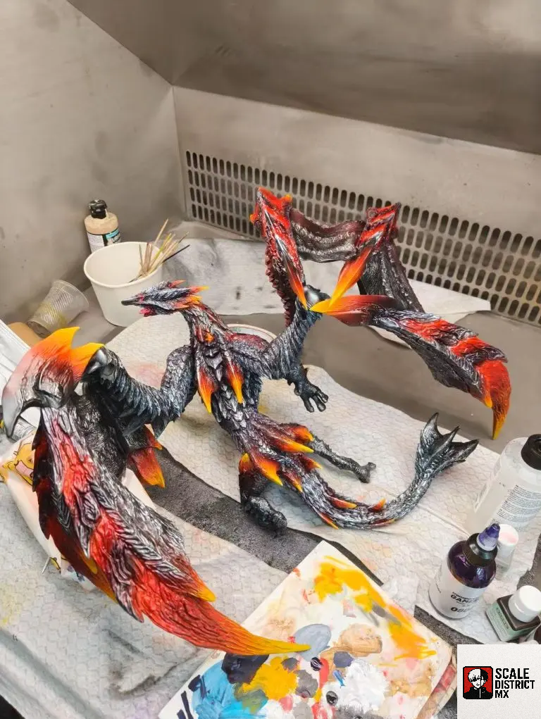 Roaring Wild Studio - Monster Hunter Valstrax & Risen Crimson Glow Valstrax