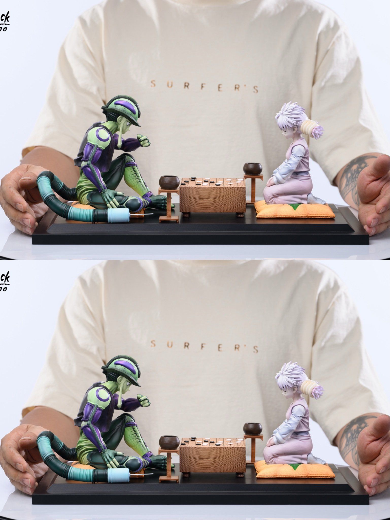 Black Stone Studio - Hunter x Hunter The game of chess between the Meruem and Komugi