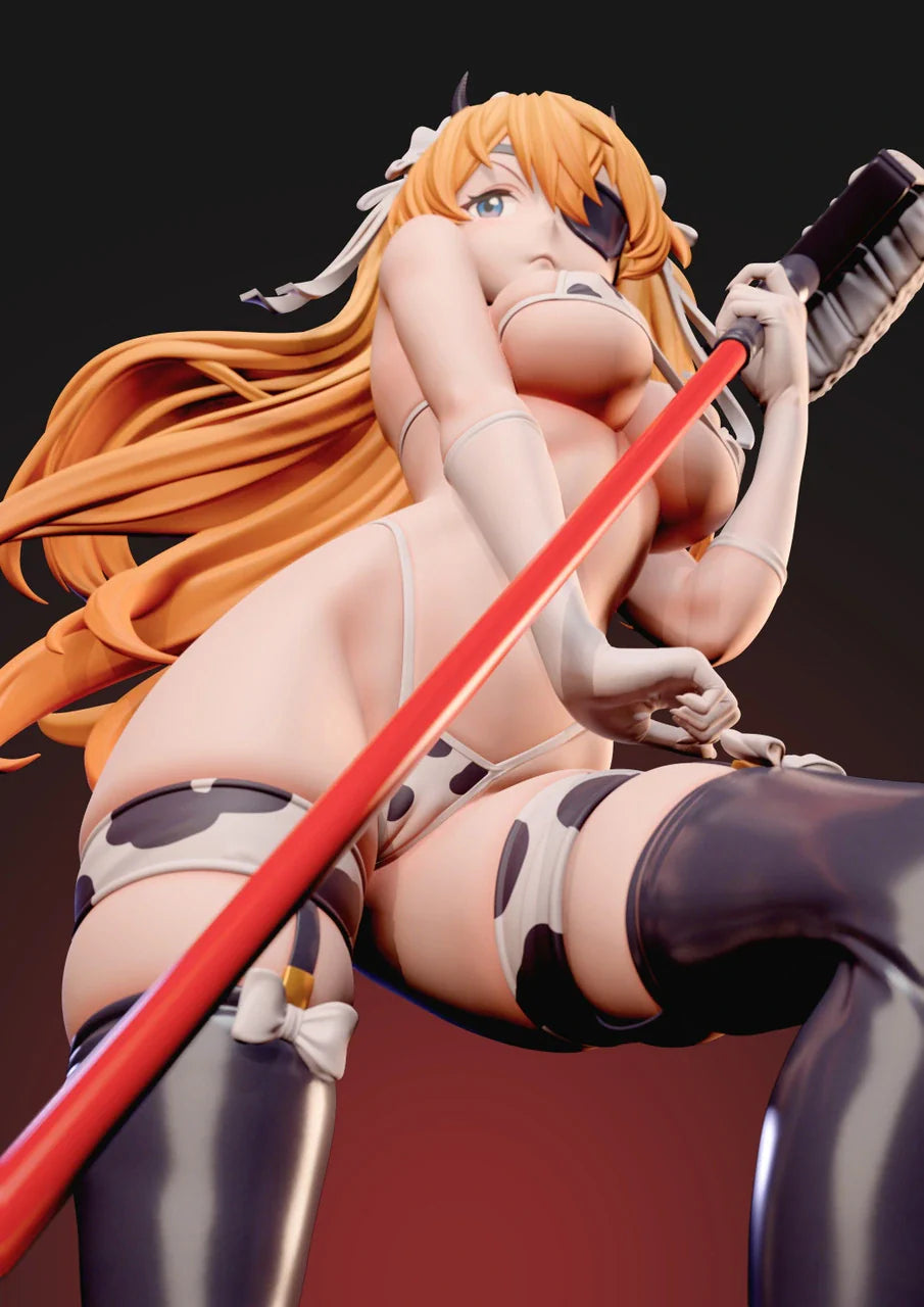 ZiYe Studio - Neon Genesis Evangelion Soryu Asuka Langley Cow Maid
