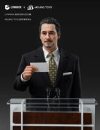 LYNNBOX Studio - Marvel 1/6 Iron Man Tony Stark Press Conference Suit & Podium Set