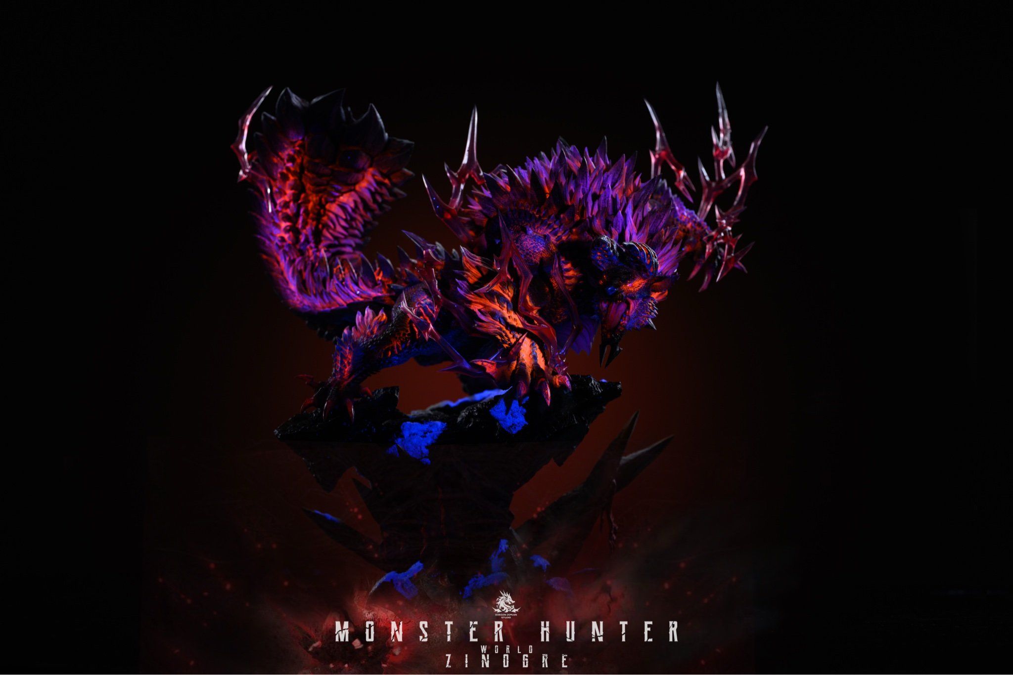 Dragon Realm Studio - Monster Hunter Zinogre & Stygian Zinogre