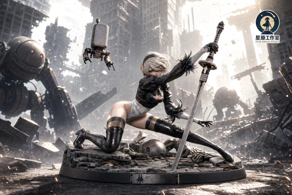 2B Nier Automata figura resina