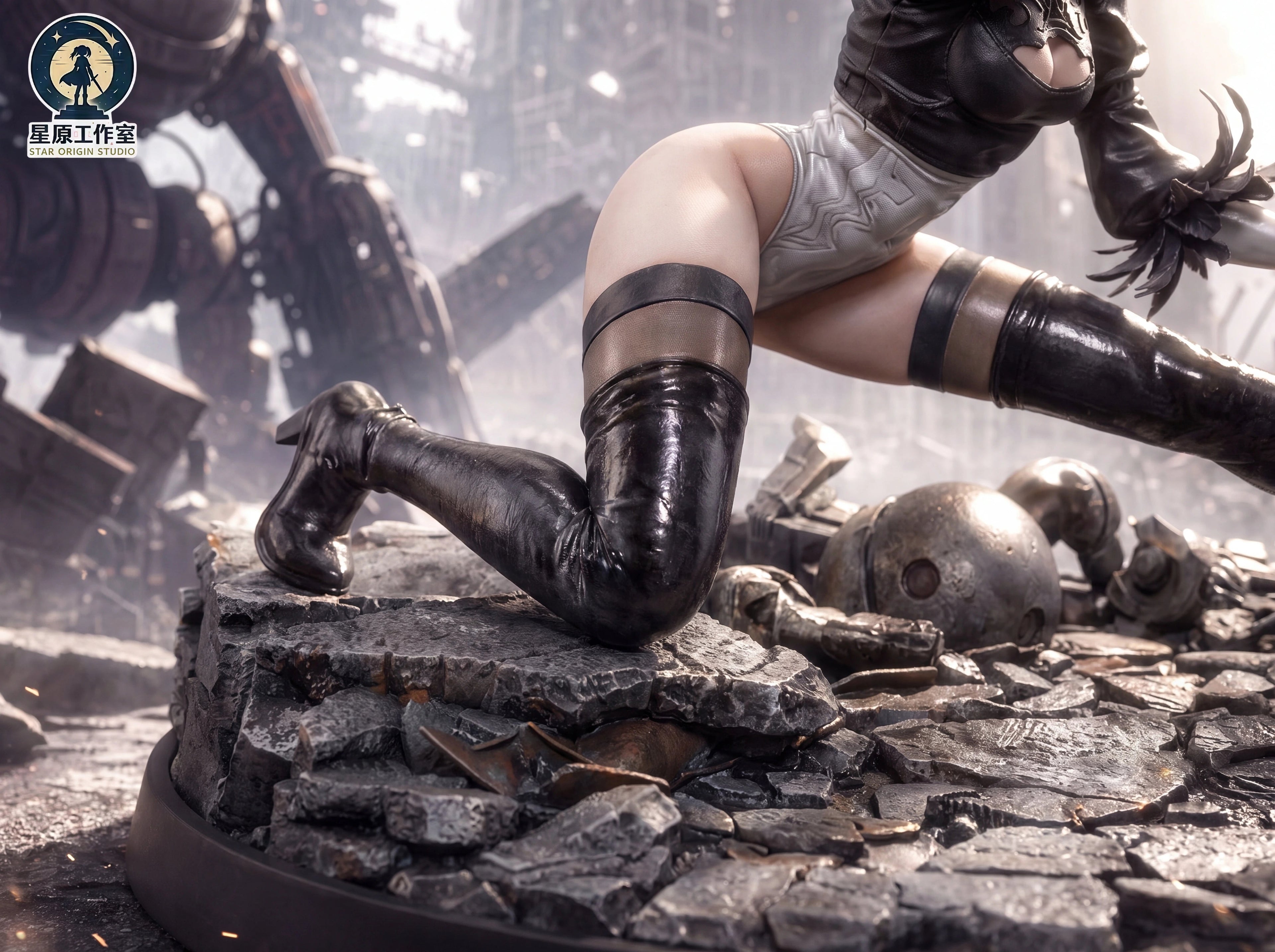 2B Nier Automata figura resina