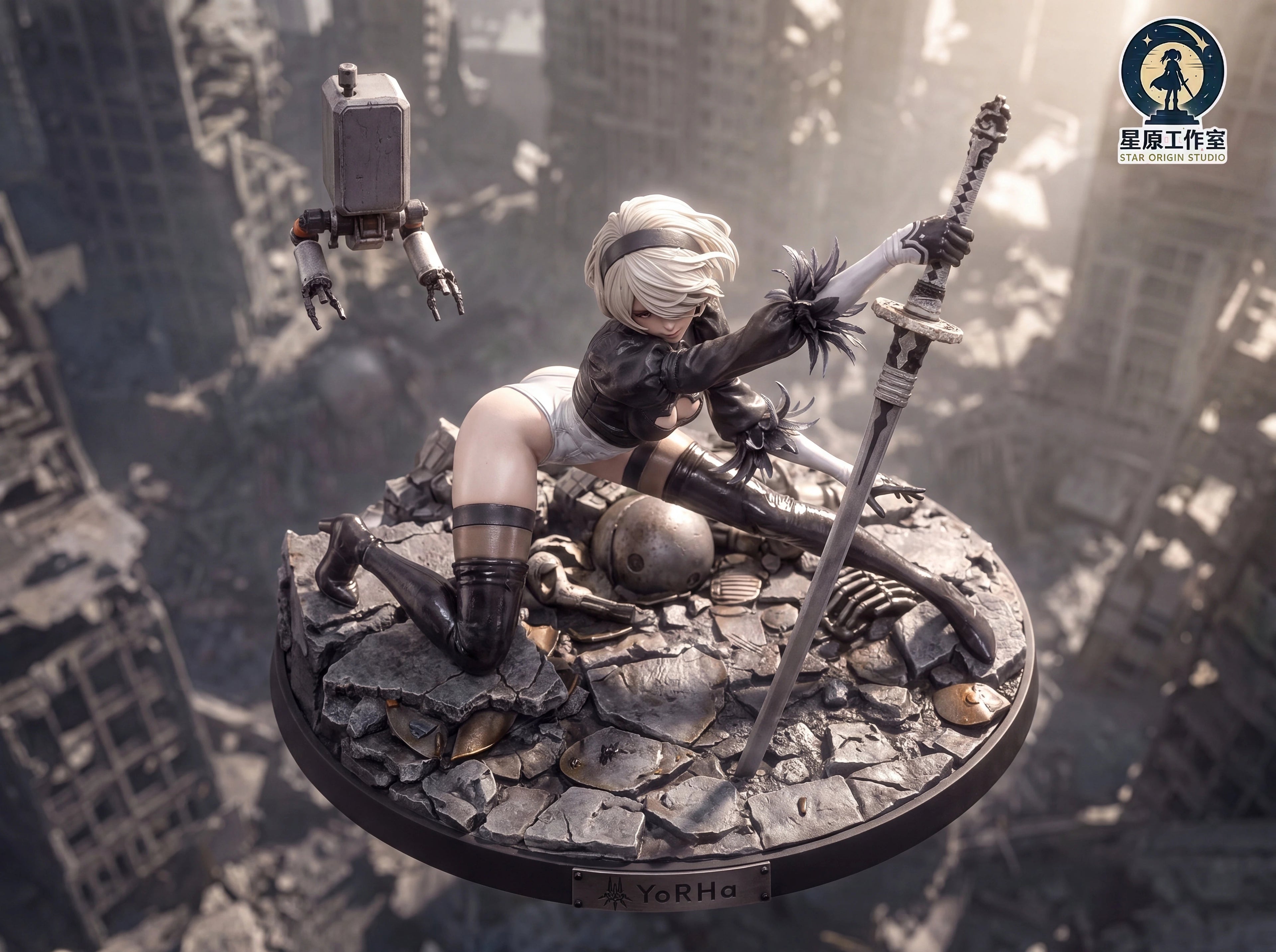 2B Nier Automata figura resina