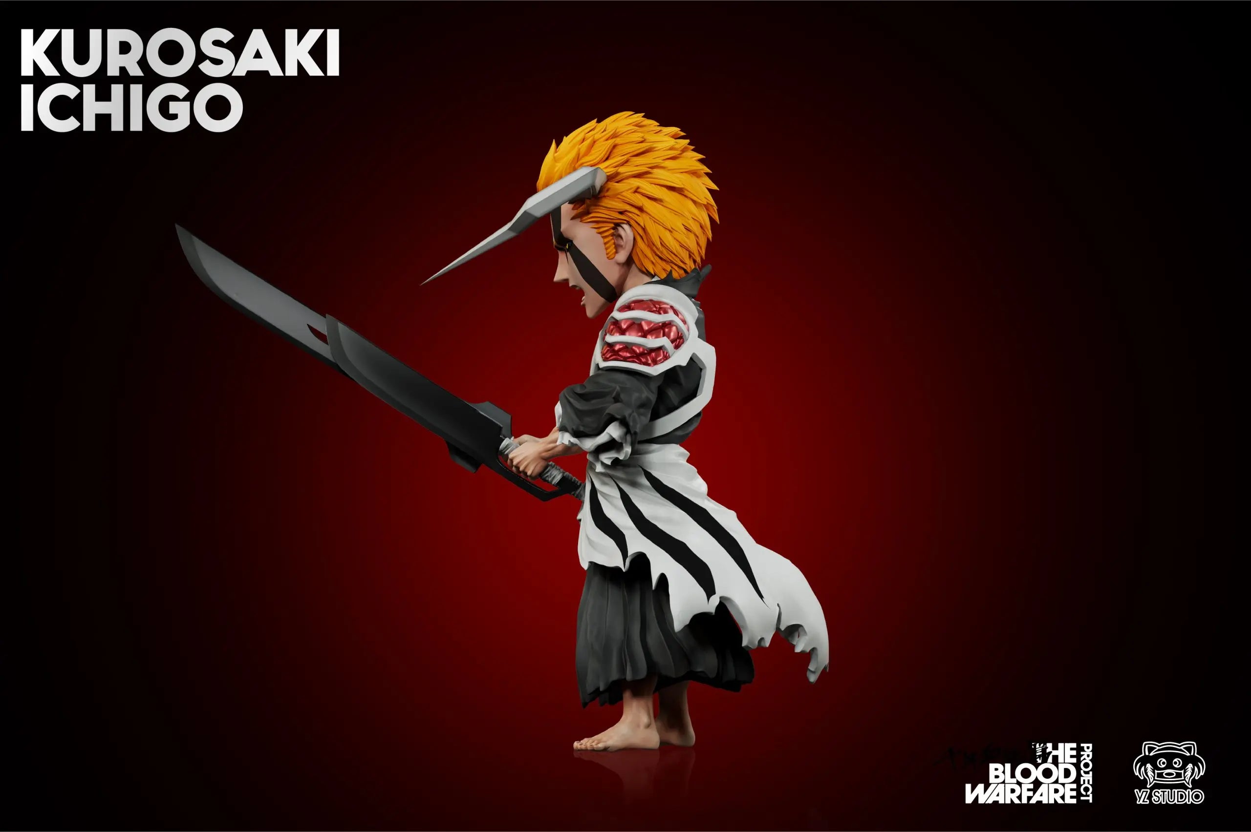 Yz Studio - BLEACH Ichigo Kurosaki #18 The Conflict Semi Hollowfied Ichigo