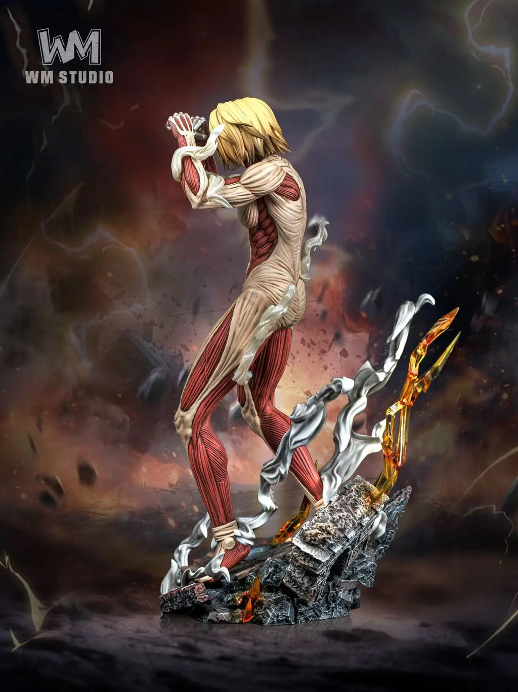 WM Studio - Attack on Titan WM Fighting Girl Female Titan