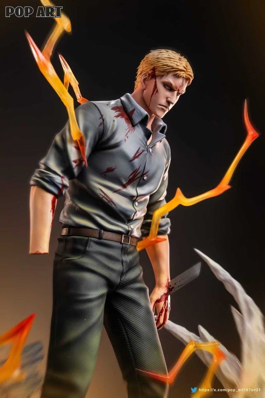 POP.ART Studio - Character Arc #003 Reiner Braun X Bertolt Hoover Attack on Titan