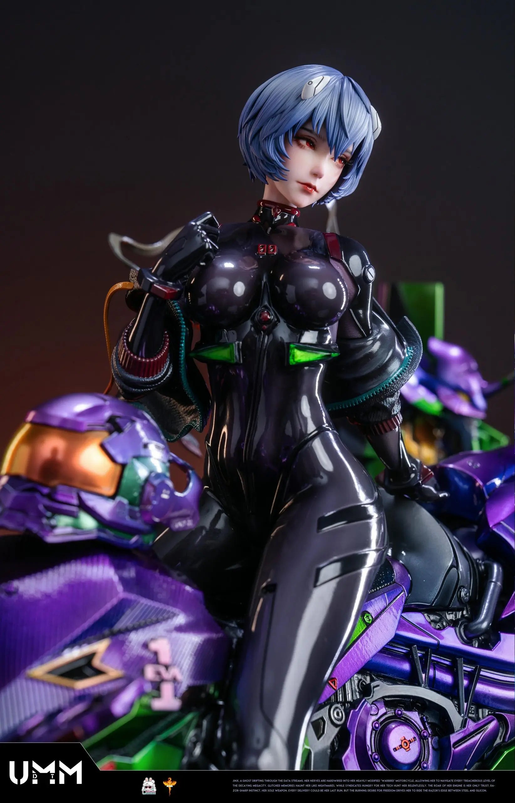 DT Studio - Neon Genesis Evangelion Ayanami Rei sci-fi motorcycle