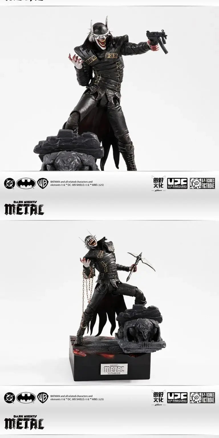 ROUND FIELD X U-P-Finegures - Dark Night The Batman Who Laughs action figure (Licensed)